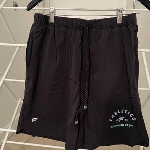 Fabletics Men's Athletic Shorts in Black